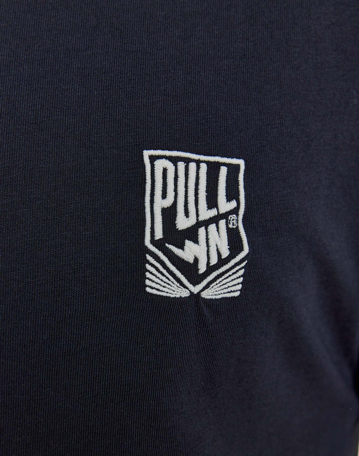 t-shirt bassclubblack PULLIN en coton