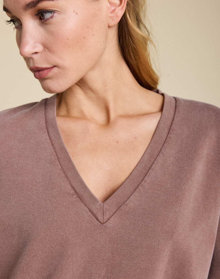 t-shirt niko mocha PULLIN en coton