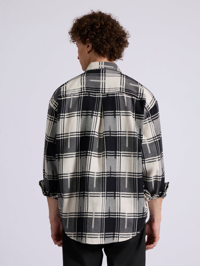 Men's Drop Shoulder Checks Shirt