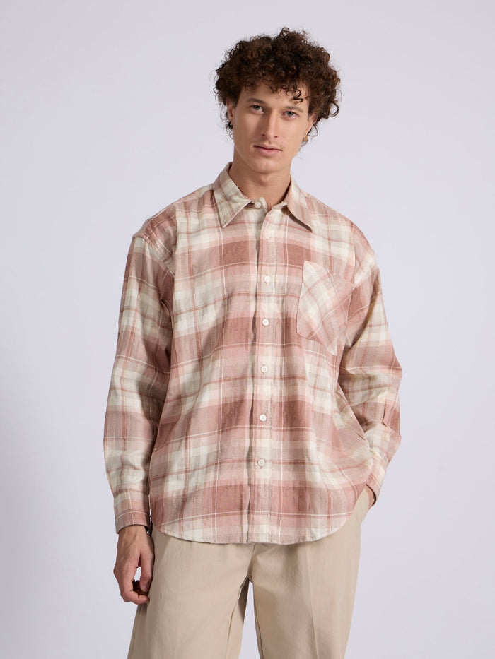 Men's Drop Shoulder Checks Shirt
