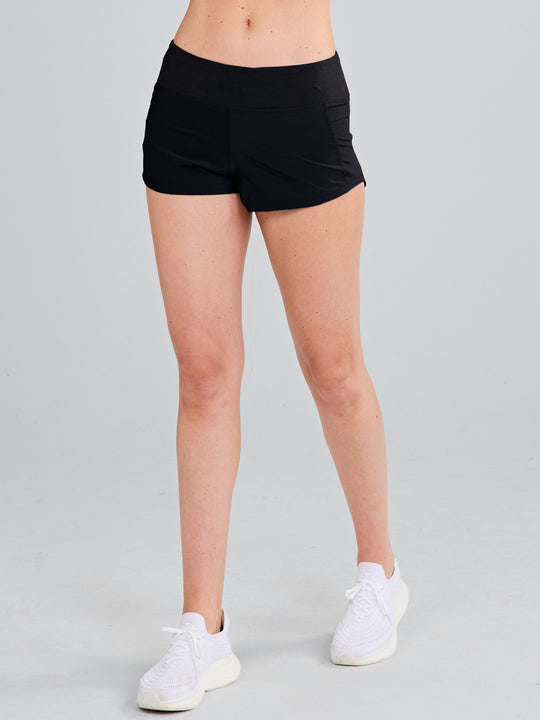 Tasc Women's Momentum 3" Lined Short Apparel Tasc Black XSmall