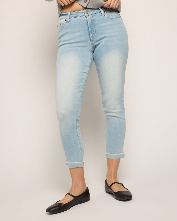 Lakeside $|& SEAS Taurus Cuffed Skinny Jean - SOF Front