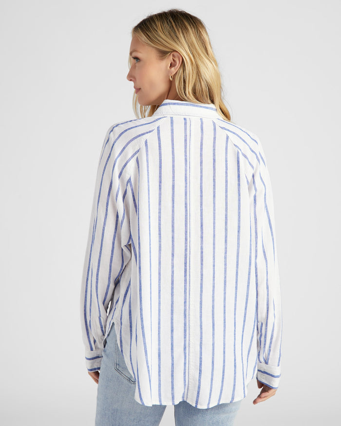 Palace Blue $|& Z Supply The Perfect Line Top - SOF Back