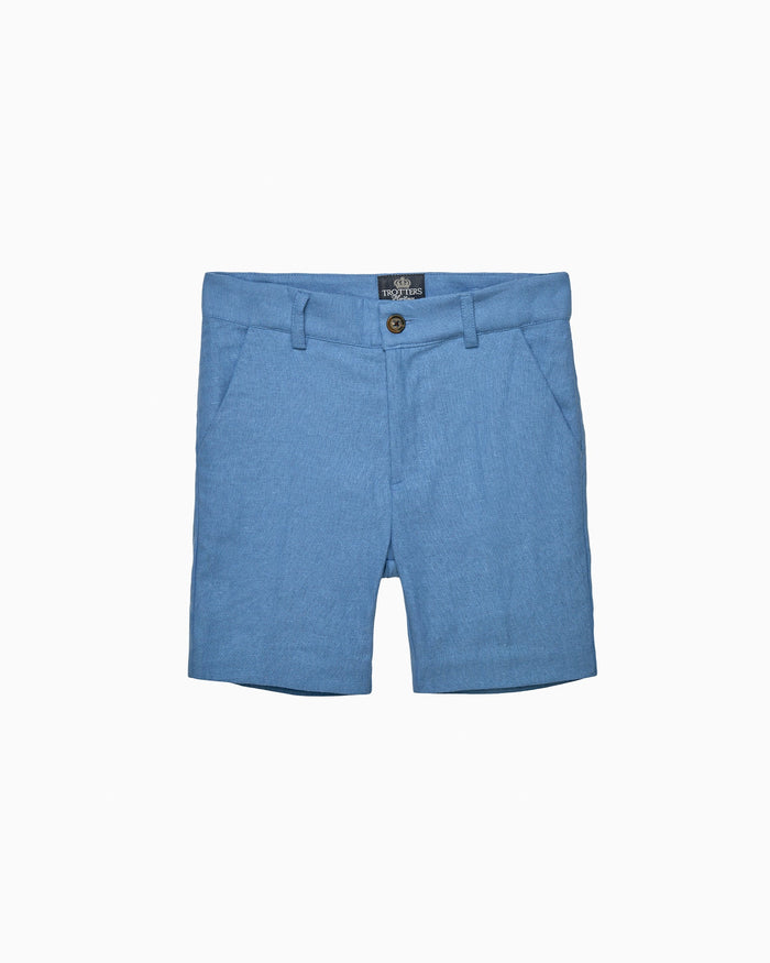 Trotters Heritage Shorts Theo Linen Tailored Shorts
