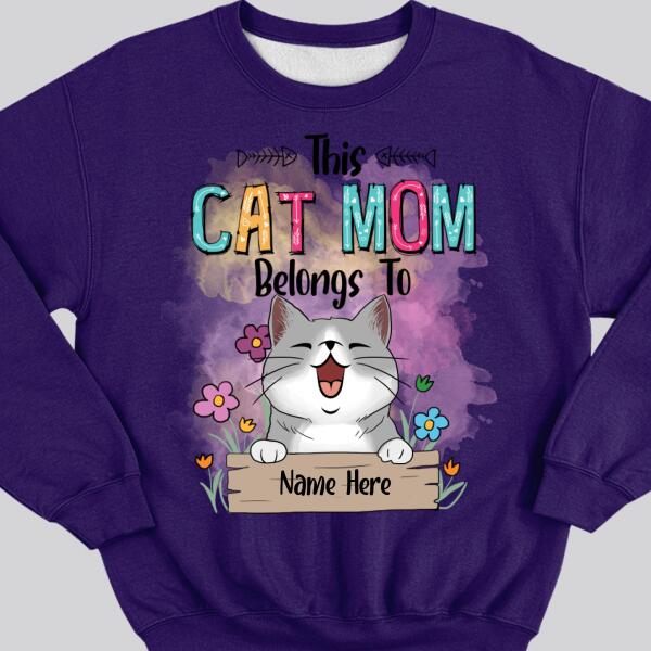 Sweatshirt (Light Color) / Purple / S