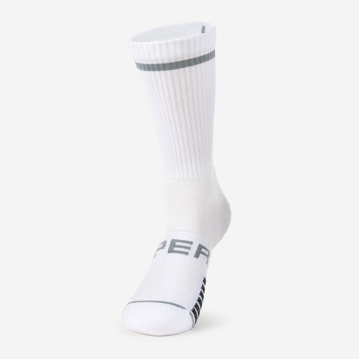 Thorlo Experia Ultra Light Padding Tennis Crew Socks Apparel Thorlo White Small