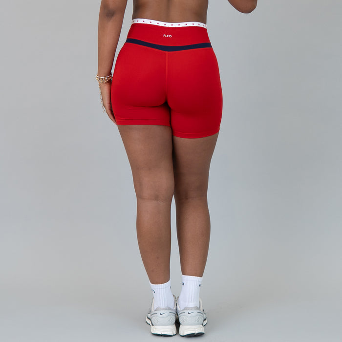 Salsa Multi Tier Short 6" - No Front Seam - High Rise by FLEO - 3