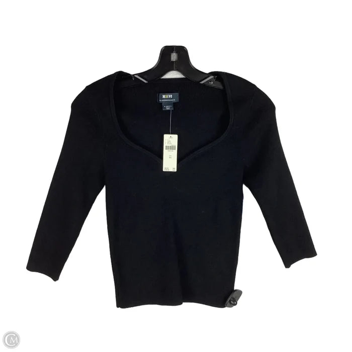Top Long Sleeve By Maeve In Black, Size: Xs