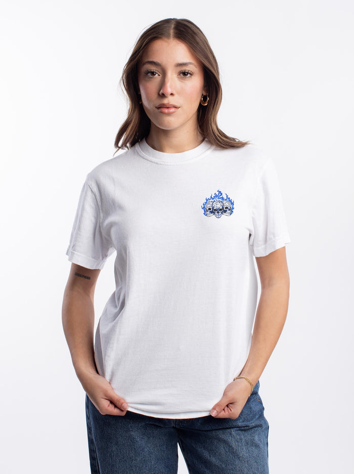 TORONTO BASEBALL - “3 SKULL” PREMIUM T - SHIRT – T-Shirt – Dead Threads Apparel