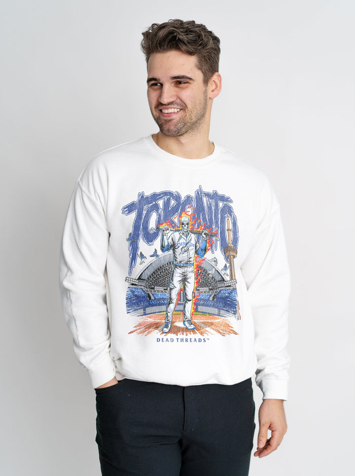 TORONTO BASEBALL CREWNECK SWEATSHIRT – Sweatshirt – Dead Threads Apparel