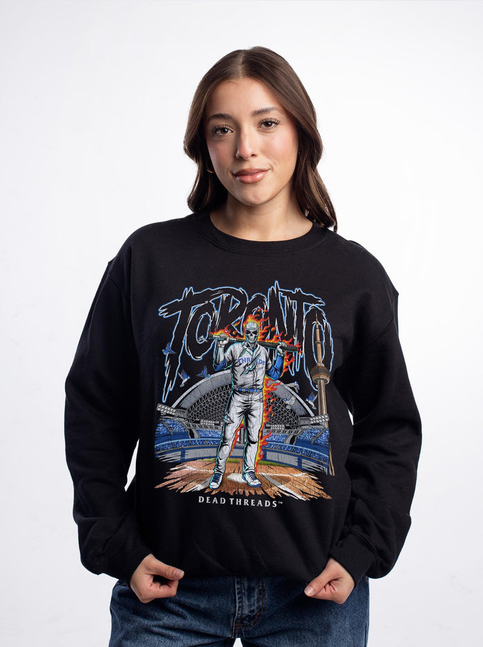 TORONTO BASEBALL CREWNECK SWEATSHIRT – Sweatshirt – Dead Threads Apparel