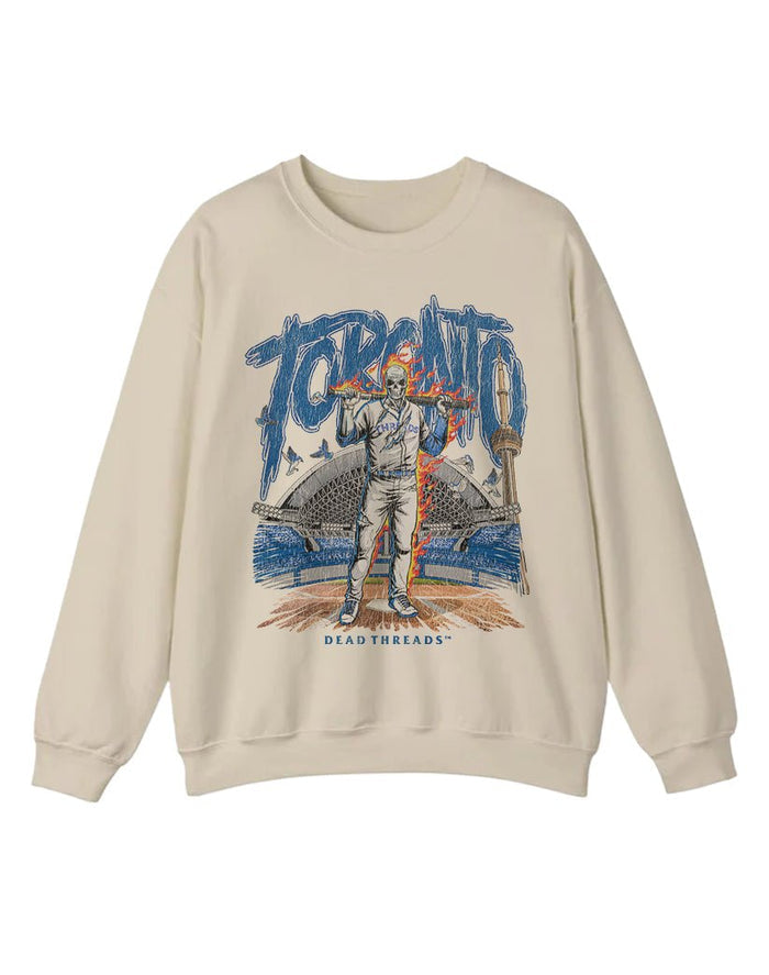 TORONTO BASEBALL CREWNECK SWEATSHIRT – Sweatshirt – Dead Threads Apparel