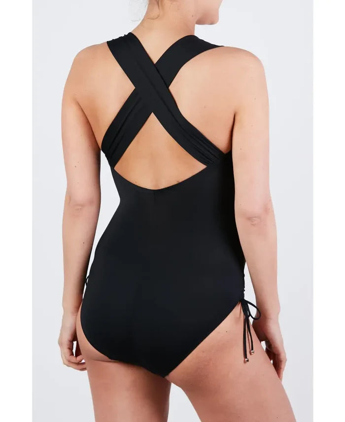 Toscane maternity swimwear black - Swimsuit