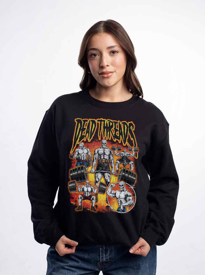 TRAIN FOR PAIN CREWNECK SWEATSHIRT – Sweatshirt – Dead Threads Apparel