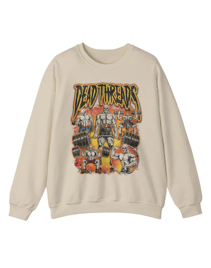 TRAIN FOR PAIN CREWNECK SWEATSHIRT – Sweatshirt – Dead Threads Apparel