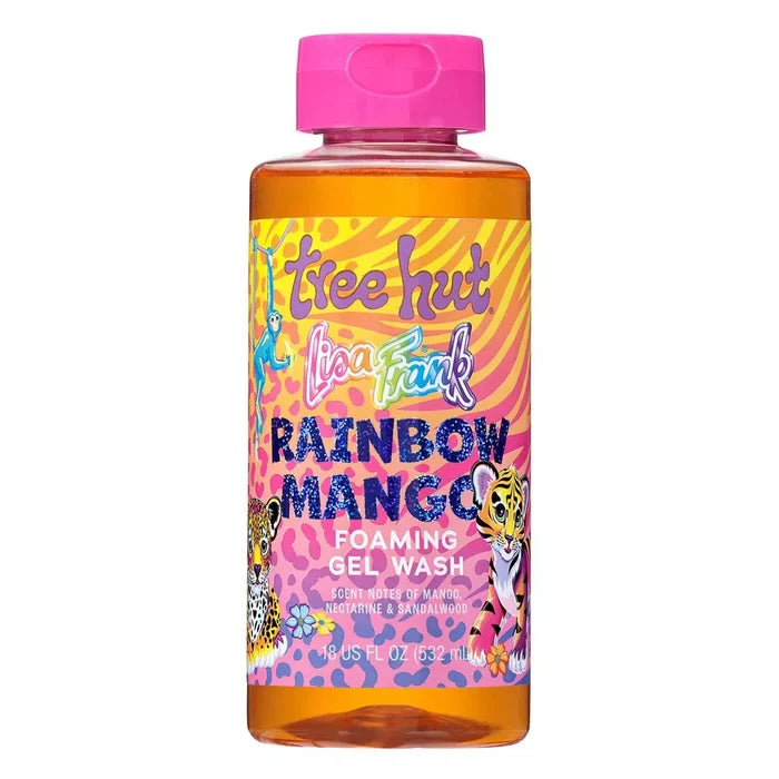 Tree Hut x Lisa Frank Rainbow Mango gel de baño espumoso 532 ml
