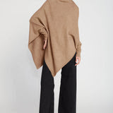 Triangle Poncho with Sleeves