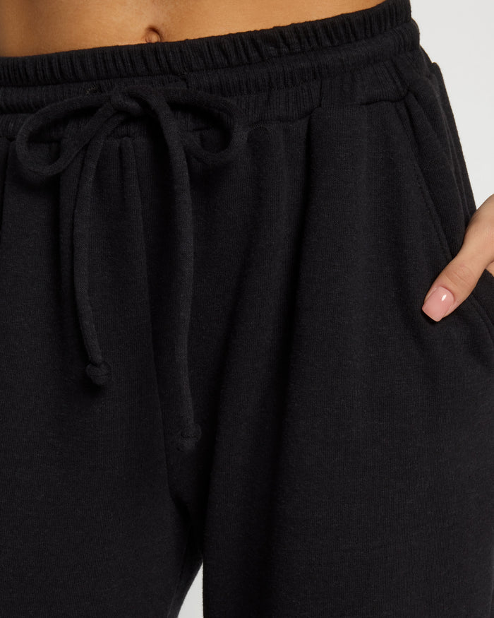 Black $|& Interval Triblend Jogger - SOF Full Front