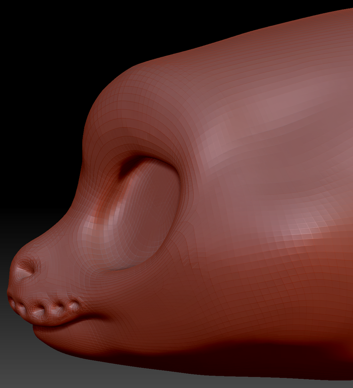 True Kemono Ball Python Head Base