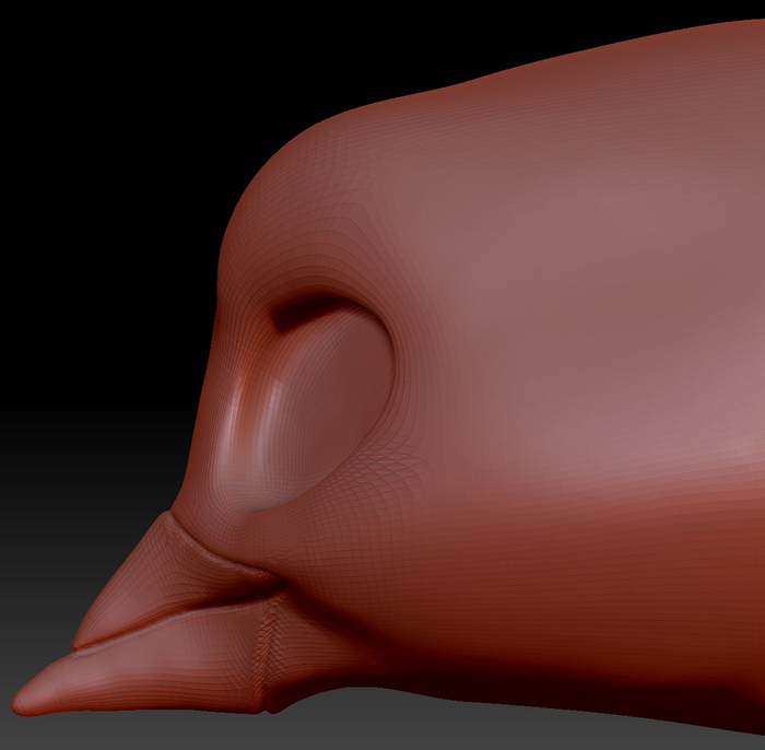 True Kemono Black Skimmer Head Base
