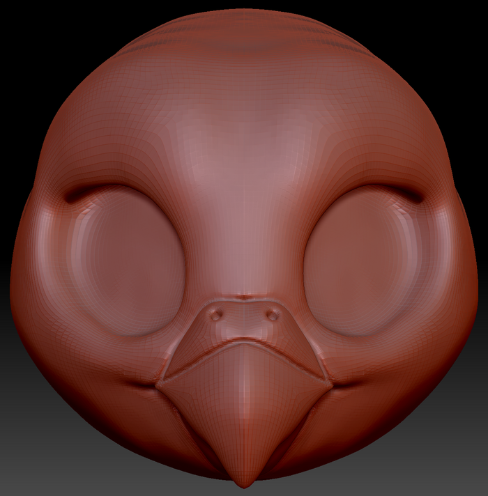 True Kemono Budgie Head Base