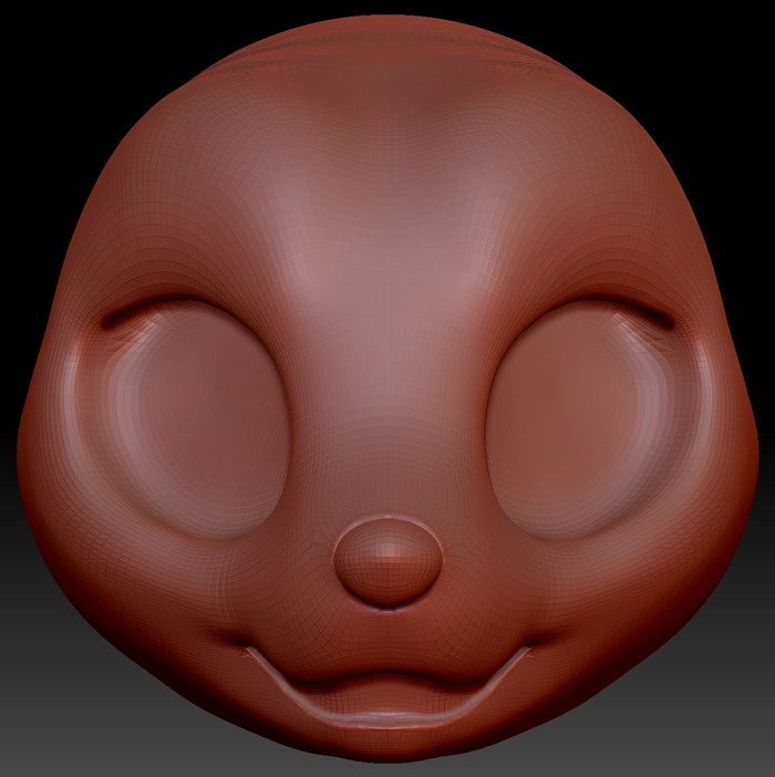 True Kemono Canine Static Jaw Head Base