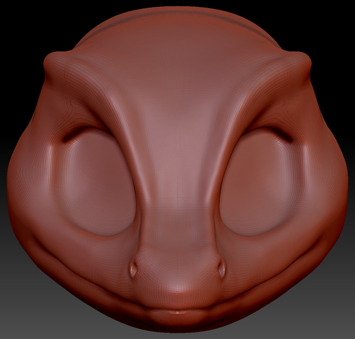 True Kemono Pricklenape Agama Head Base