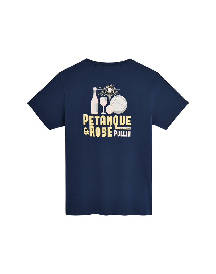 tshirt soleil navy PULLIN en coton