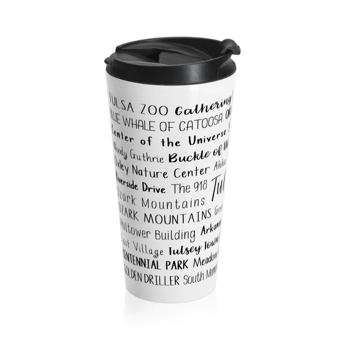 Tulsa, OK Travel Mug