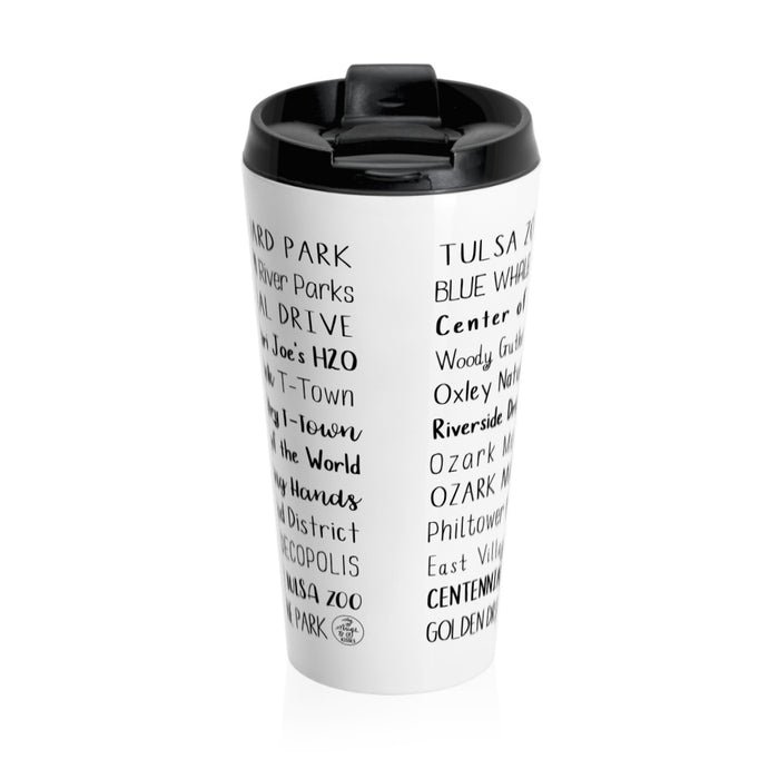 Tulsa, OK Travel Mug