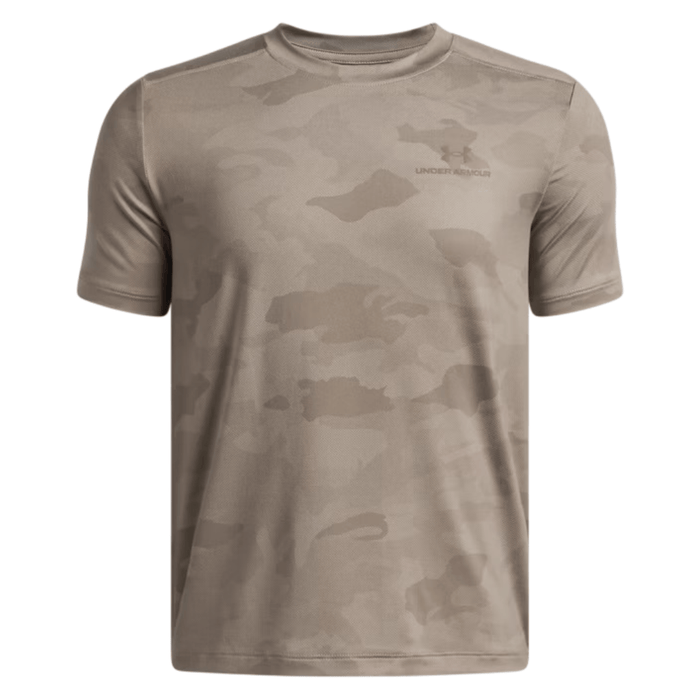 Under Armour Junior's 2 Piece Co Ord Set Beige T-Shirt & Shorts