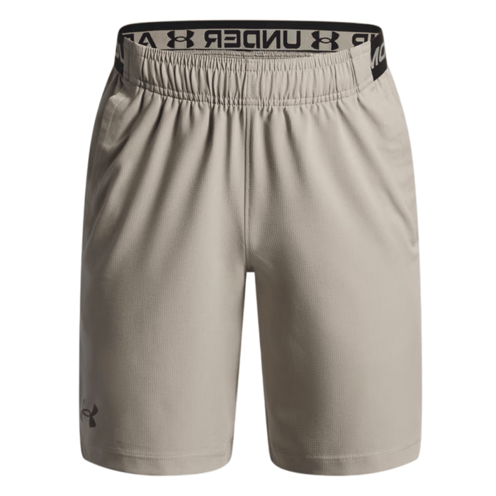 Under Armour Junior's 2 Piece Co Ord Set Beige T-Shirt & Shorts