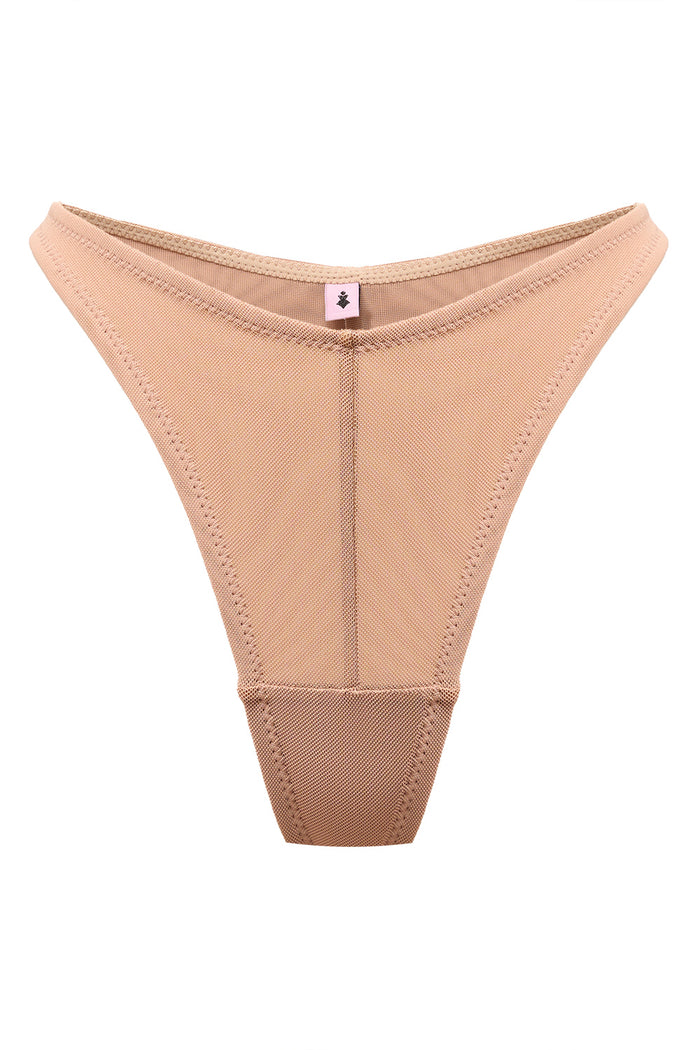 Understar Beige braziliana thongs