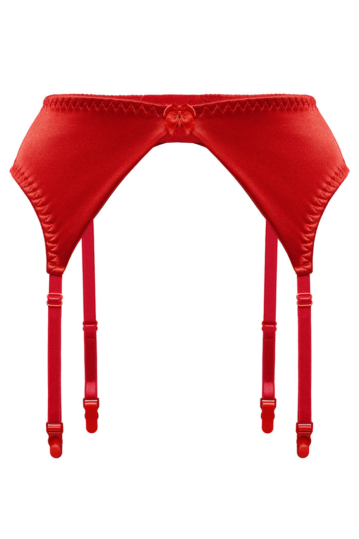 Valessa Scarlett Red garter belt