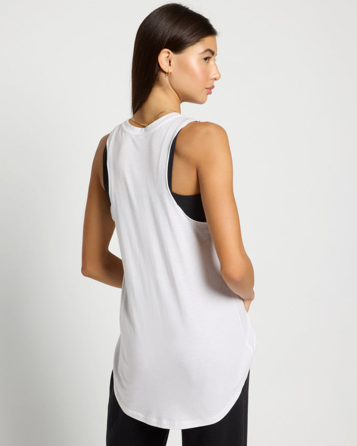 White $|& Interval Venus Graphic Tank-Tailgate - SOF Back