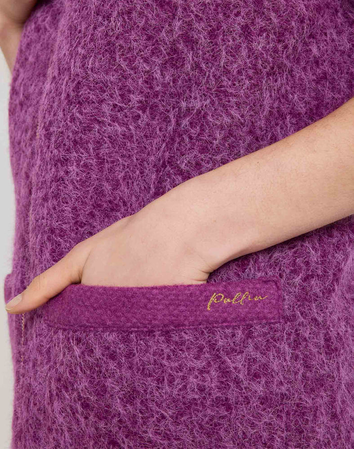 VESTE SANS MANCHE PURPLE