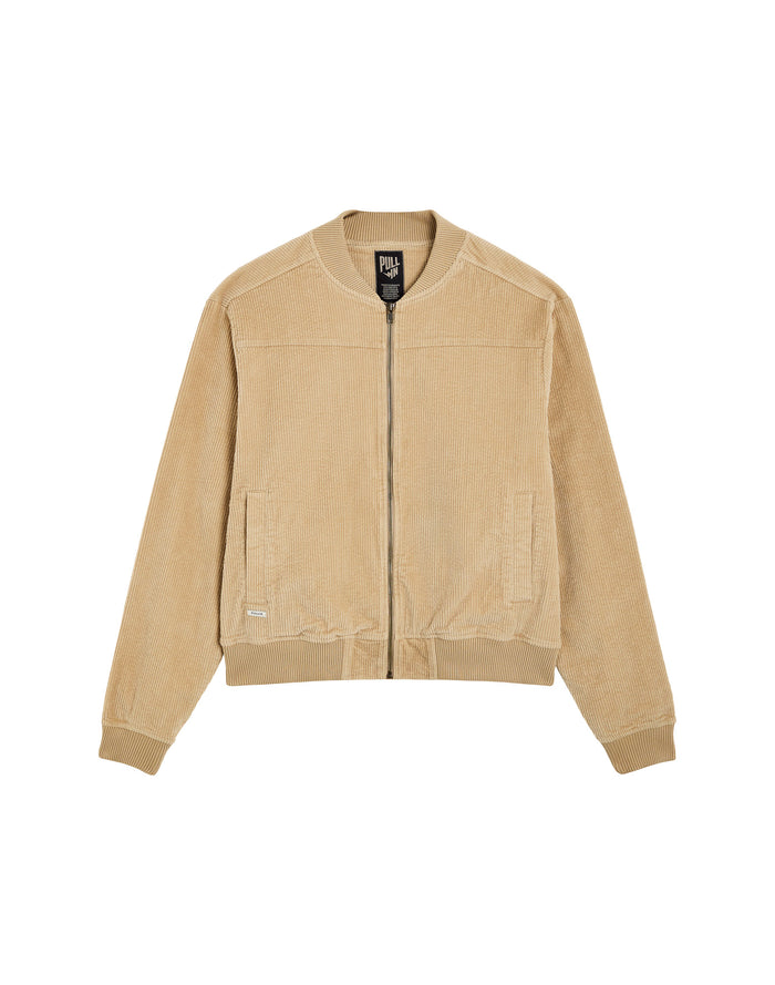 veste steeve corduroy beige PULLIN