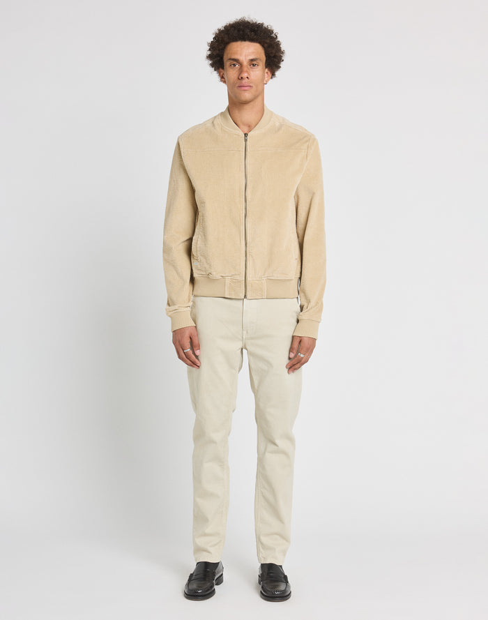 veste steeve corduroy beige PULLIN