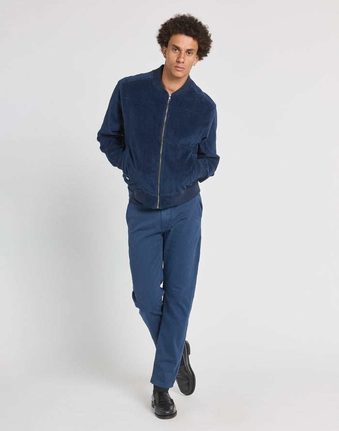 veste steeve corduroy navy PULLIN