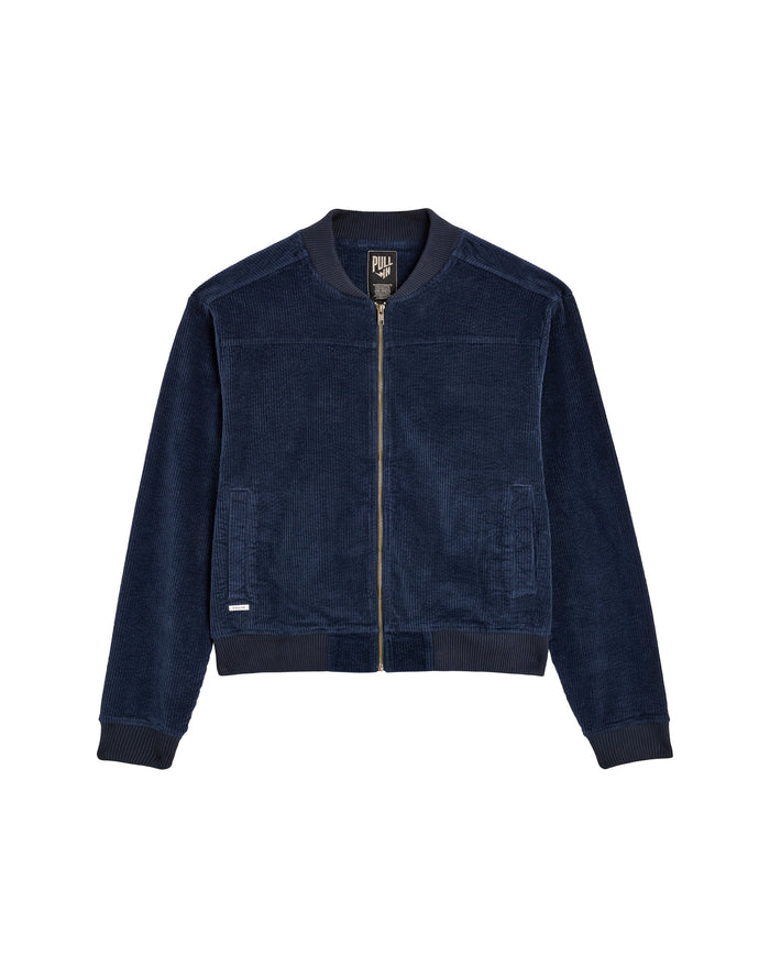 veste steeve corduroy navy PULLIN