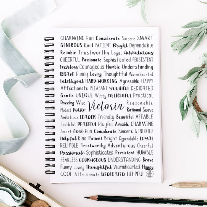 Victoria Spiral Notebook
