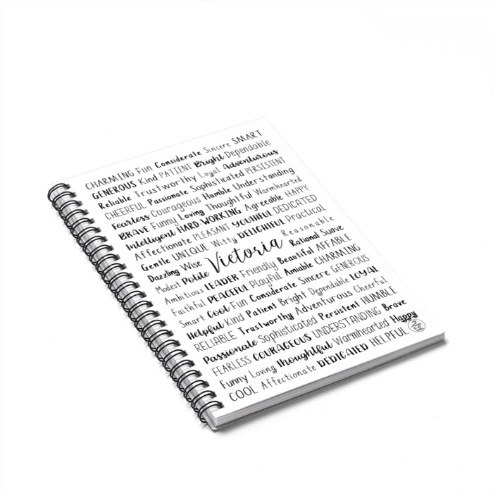 Victoria Spiral Notebook