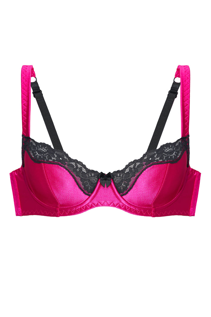 Virginia fuchsia bra