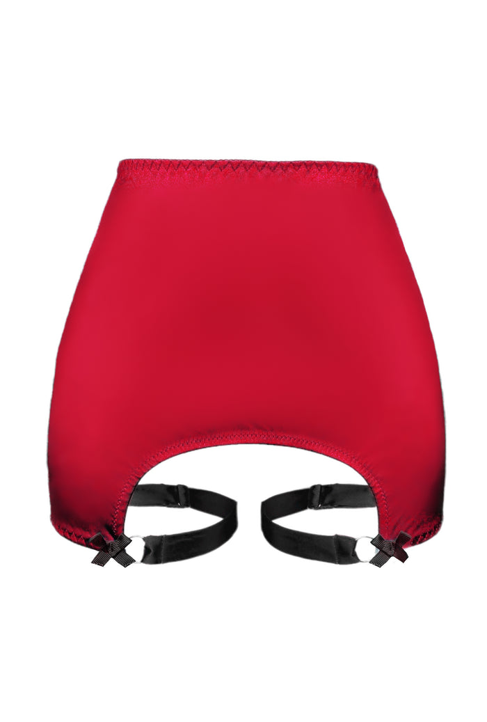 Virginia Red garter belt