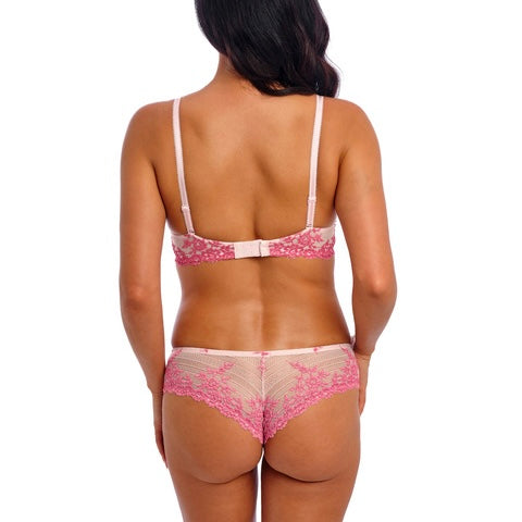 Wacoal Embrace Lace Plunge Underwire Bra Ballet Slipper