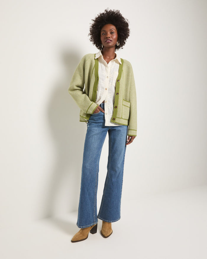 Olive Branch $|& SEAS Wanderlust Cardigan - UGC On Fig
