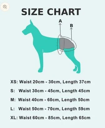 Loving Pets Washable Dog Nappies - Green