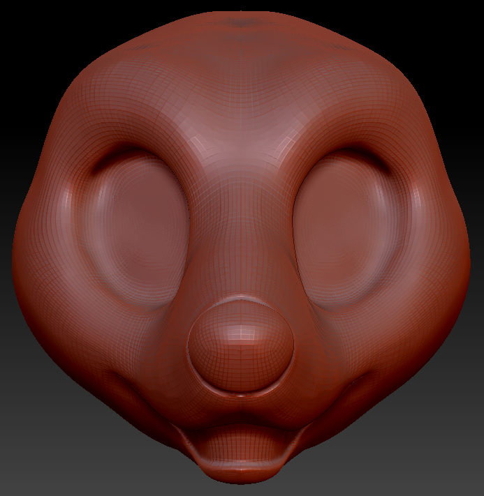Western Kemono Black Bear Static Jaw Head Base