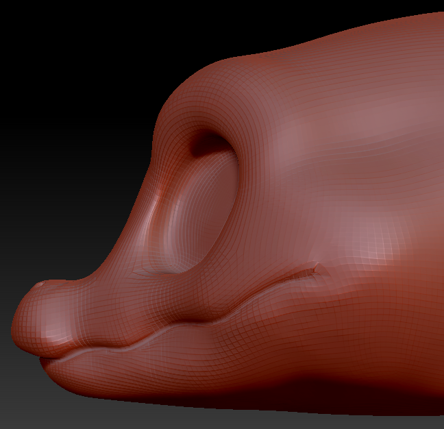 Western Kemono Crocodile Head Base