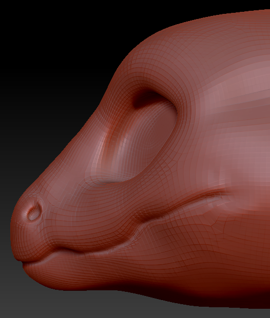 Western Kemono Dilophosaurus Head Base